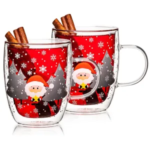 4Home Szklanka termiczna Mug Santa Hot&Cool 270 ml, 2 szt