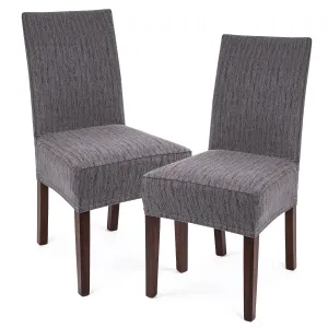 4Home Elastyczny pokrowiec na krzesło Comfort Plus Classic, 40 - 50 cm, komplet 2 szt