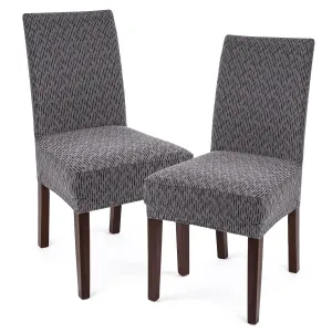4Home Elastyczny pokrowiec na krzesło Comfort Plus Harmony, 40 - 50 cm, komplet 2 szt