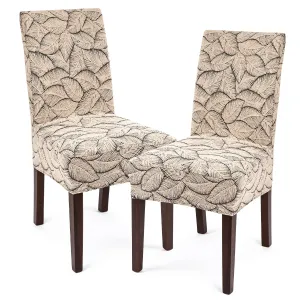 4Home Elastyczny pokrowiec na krzesło Comfort Plus Nature, 40 - 50 cm, komplet 2 szt