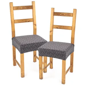 4Home Elastyczny pokrowiec na siedzisko na krzesło Comfort Plus Harmony, 40 - 50 cm, komplet 2 szt