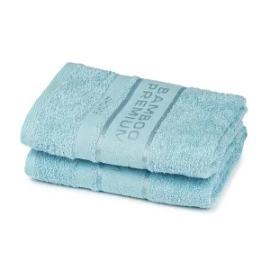 4Home Ręcznik Bamboo Premium jasnoniebieski, 30 x 50 cm, komplet 2 szt