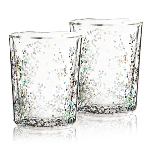 4Home Szklanka termiczna Hot&Cool Sparkle 250 ml, 2 szt