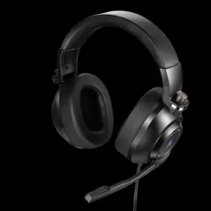 A4Tech Bloody G580, sluchátka s mikrofonem, ovládání hlasitosti, černá, herní sluchátka, podsvícené, 7.1. virtual typ USB