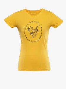 ALPINE PRO Nega Koszulka Żółty #626874