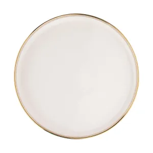 Altom Talerz porcelanowy Palazzo 26 cm,  biały