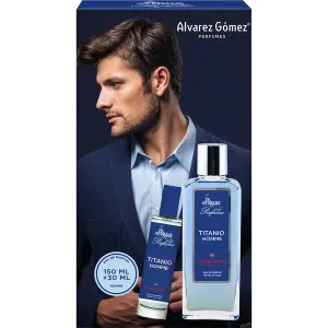 Agua De Perfume Titanio - Alvarez Gomez Pudełka na prezenty 180 ml