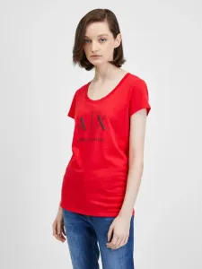 Armani Exchange Koszulka Czerwony #256019