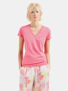 Armani Exchange Koszulka Różowy #594215