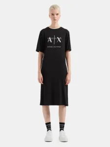 Armani Exchange Sukienka Czarny #592574