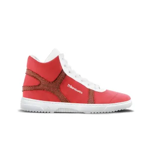 Barefoot Sneakers Barebarics - Hifly - Red & White #331238