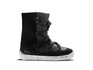 Dziecięce buty zimowe barefoot Be Lenka Snowfox Kids 2.0 - Black #124139