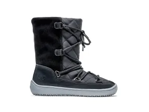 Dziecięce buty zimowe barefoot Be Lenka Snowfox Kids - Black #123067