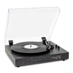Auna auna TT-Classic Chrono, gramofon, pokrywa ochronna, Bluetooth, głośnik, 33/45/78 obr./min #358701