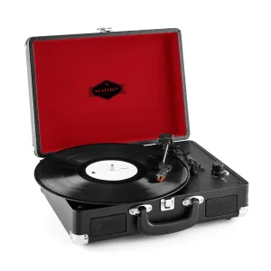 Auna Peggy Sue, gramofon, styl retro, LP, USB, kolor czarny