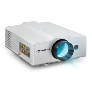 Auna EH3WS, projektor LED, rzutnik, HDMI, kompaktowy, kolor biały