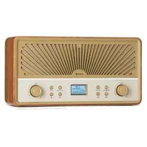 Auna Glastonbury Go, radio cyfrowe stereo, akumulator litowo-jonowy, BT, DAB/FM, MP3, USB, Line-In #94337
