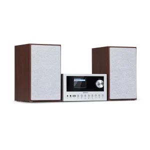Auna Connect System, wieża stereo, 40 W maks., radio internetowe/DAB+/FM, CD odtwarzacz #93957