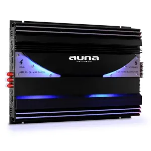 Auna AMP-CH066-kanałowy wzmacniacz samochodowy570W RMS 5000W max