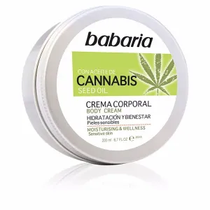 Cannabis seed Oil body Cream moisturising & wellness - Babaria Nawilżanie i odżywianie 200 ml
