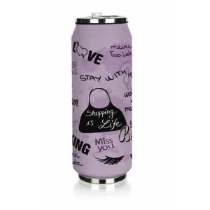 Banquet Termos BE COOL Teenager Girls 430 ml, fioletowy