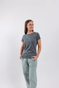Damska koszulka z okrągłym dekoltem Be Lenka Essentials - Grey #465766
