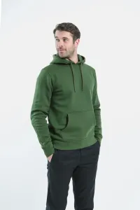 Męska bluza z kapturem Be Lenka Essentials - Dark Green #465945