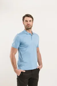 Męska koszulka polo Be Lenka Essentials - Sky Blue #465895