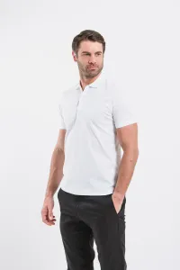 Męska koszulka polo Be Lenka Essentials - White #465890