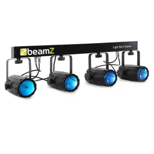 Beamz 4-Some, zestaw oświetleniowy, efekty świetlne LED, 5 części