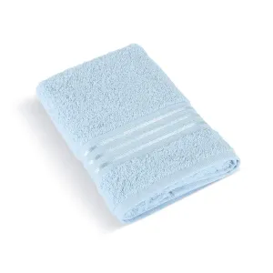 Bellatex Frotte ręcznik kolekcja Linie jasnoniebieski, 50 x 100 cm