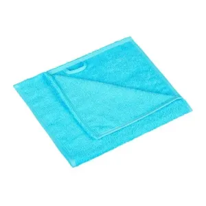 Bellatex Ręcznik frotte turkusowy, 30 x 30 cm, 30 x 50 cm