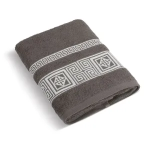 Ręcznik Grecka kolekcja brązowy, 50 x 100 cm, 50 x 100 cm