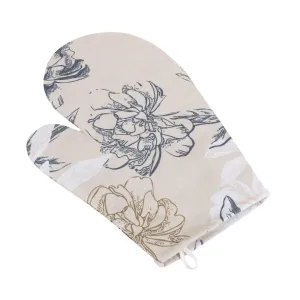 Bellatex ręcznik kuchenny Kwiat szaro-beżowy, 18 x 28 cm