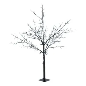 Blumfeldt Hanami, drzewko świecące, kwiaty czereśni, 180 cm, 336 diod LED, biały zimny