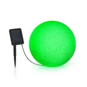 Blumfeldt Shinestone Solar 40, lampa kulista, panel słoneczny, Ø 40 cm, RGB-LED, IP68, akumulator