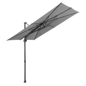 Blumfeldt Saint-Tropez, parasol ogrodowy, 3-osiowy, obrót o 360°, 3 x 3,55 m, ochrona UPF 50+ #93070