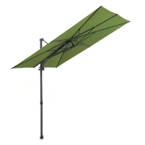 Blumfeldt Saint-Tropez, parasol ogrodowy, 3-osiowy, obrót o 360°, 3 x 3,55 m, ochrona UPF 50+ #93073