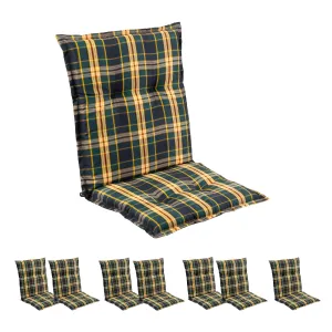 Blumfeldt Prato, poduszka na krzesło ogrodowe z niskim oparciem, poduszka na fotel ogrodowy, poliester, 50 x 100 x 8 cm #94625