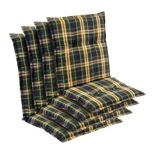 Blumfeldt Prato, poduszka na krzesło ogrodowe z niskim oparciem, poduszka na fotel ogrodowy, poliester, 50 x 100 x 8 cm #92788