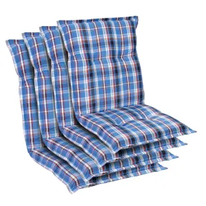 Blumfeldt Prato, poduszka na krzesło ogrodowe z niskim oparciem, poduszka na fotel ogrodowy, poliester, 50 x 100 x 8 cm #92513