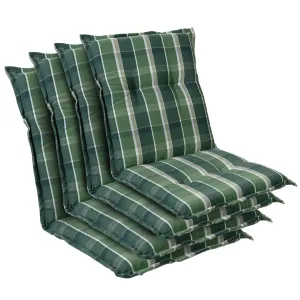 Blumfeldt Prato, poduszka na krzesło ogrodowe z niskim oparciem, poduszka na fotel ogrodowy, poliester, 50 x 100 x 8 cm #92574