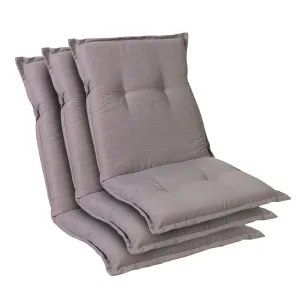 Blumfeldt Prato, poduszka na krzesło ogrodowe z niskim oparciem, poduszka na fotel ogrodowy, poliester, 50 x 100 x 8 cm #615618