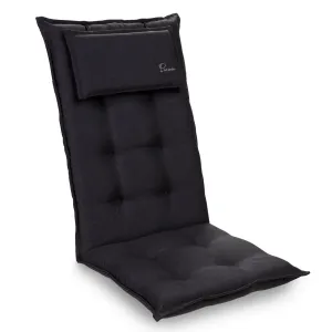 Blumfeldt Sylt, poduszka na krzesło ogrodowe z wysokim oparciem, poduszka na fotel ogrodowy, poliester, 50 x 120 x 9 cm #92477