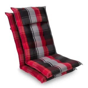 Blumfeldt Sylt, poduszka na krzesło ogrodowe z wysokim oparciem, poduszka na fotel ogrodowy, poliester, 50 x 120 x 9 cm #92530