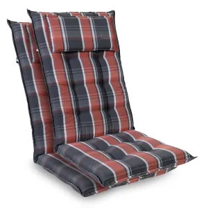 Blumfeldt Sylt, poduszka na krzesło ogrodowe z wysokim oparciem, poduszka na fotel ogrodowy, poliester, 50 x 120 x 9 cm #92529