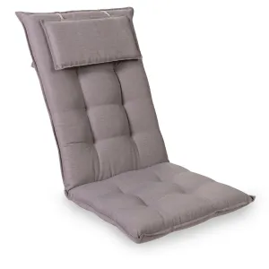 Blumfeldt Sylt, poduszka na krzesło ogrodowe z wysokim oparciem, poduszka na fotel ogrodowy, poliester, 50 x 120 x 9 cm #92485