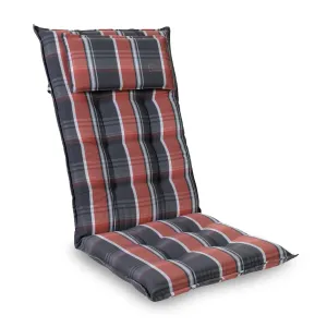 Blumfeldt Sylt, poduszka na krzesło ogrodowe z wysokim oparciem, poduszka na fotel ogrodowy, poliester, 50 x 120 x 9 cm #92490