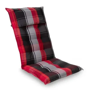 Blumfeldt Sylt, poduszka na krzesło ogrodowe z wysokim oparciem, poduszka na fotel ogrodowy, poliester, 50 x 120 x 9 cm #568951