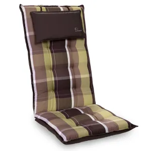 Blumfeldt Sylt, poduszka na krzesło ogrodowe z wysokim oparciem, poduszka na fotel ogrodowy, poliester, 50 x 120 x 9 cm #615610